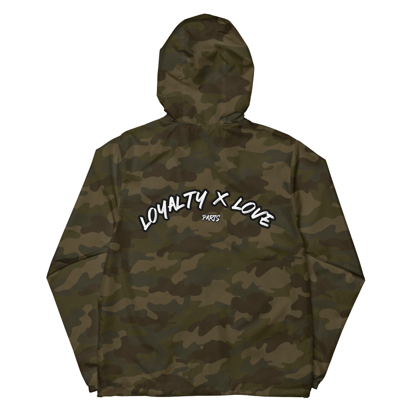 NATSO X LOYALTY Unisex lightweight zip up windbreaker