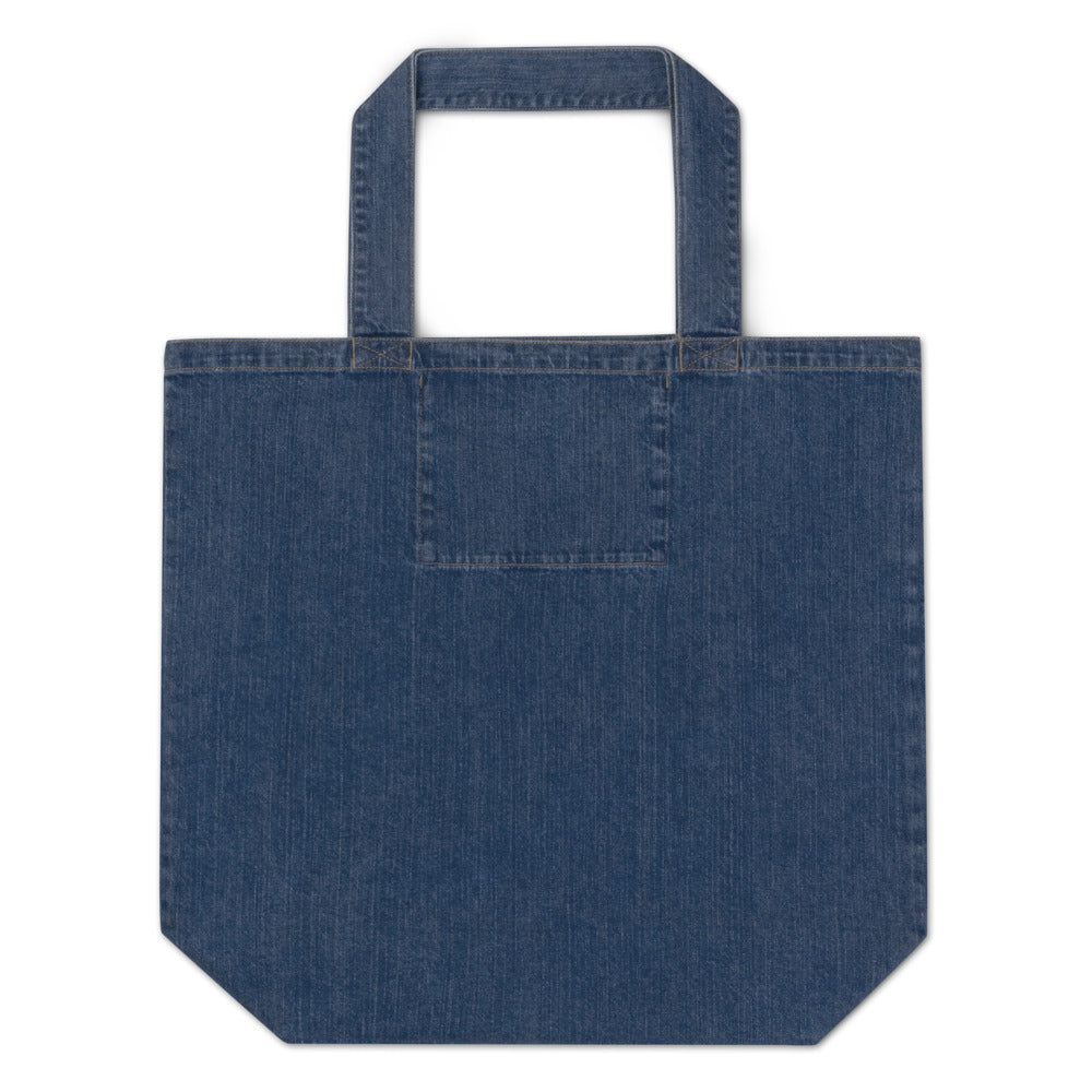 Organic denim X NATSO* tote bag