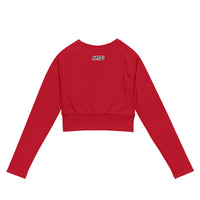 NATSO*  long-sleeve crop top