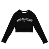 NATSO* long-sleeve crop top