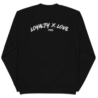 NATSO* LOYALTY X LOVE Unisex french terry sweatshirt