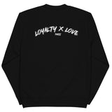 NATSO* LOYALTY X LOVE Unisex french terry sweatshirt