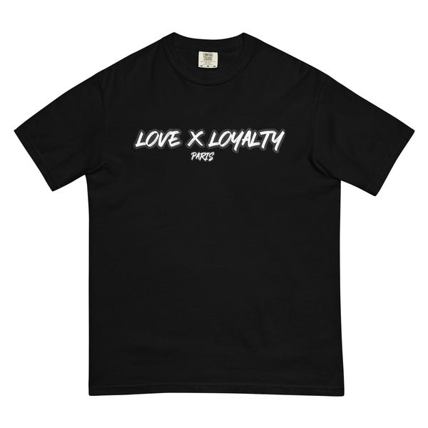 NATSO* LOVE X LOYALTY Men’s garment-dyed heavyweight t-shirt