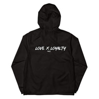 NATSO LOVE X LOYALTY Unisex lightweight zip up windbreaker